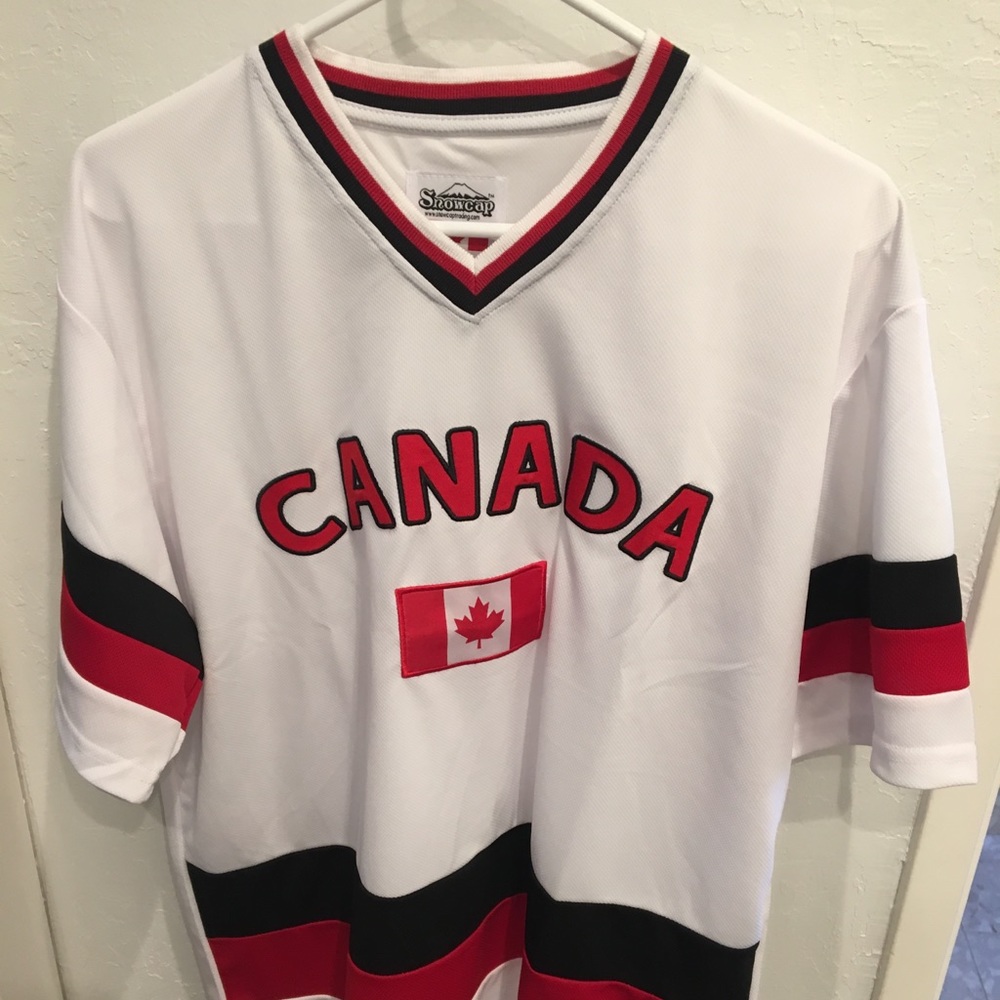 Canada hockey style jersey